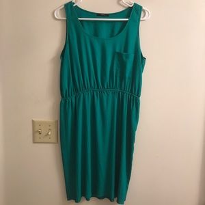 Soprano Pleated Pocket Tank Dress
